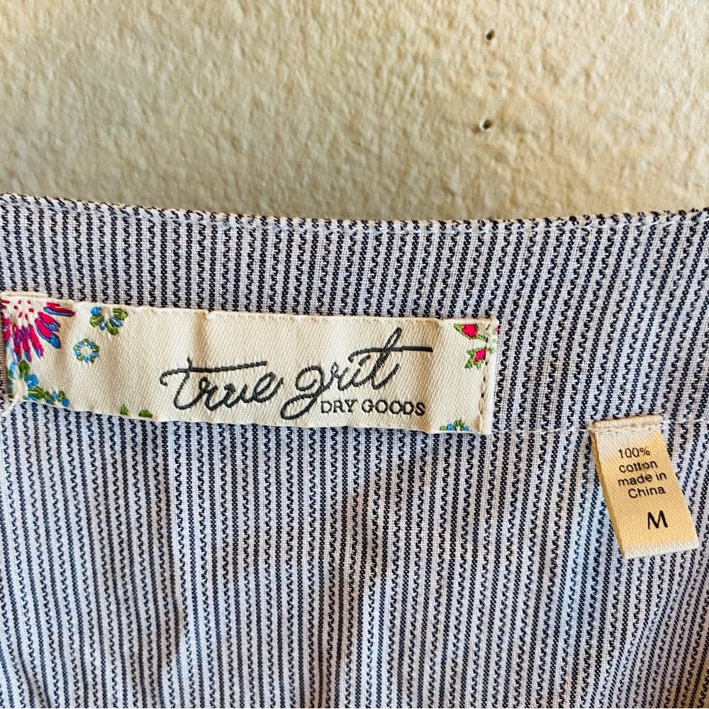 True Grit Designer Boho/Sheik Top Medium - Picture 4 of 5